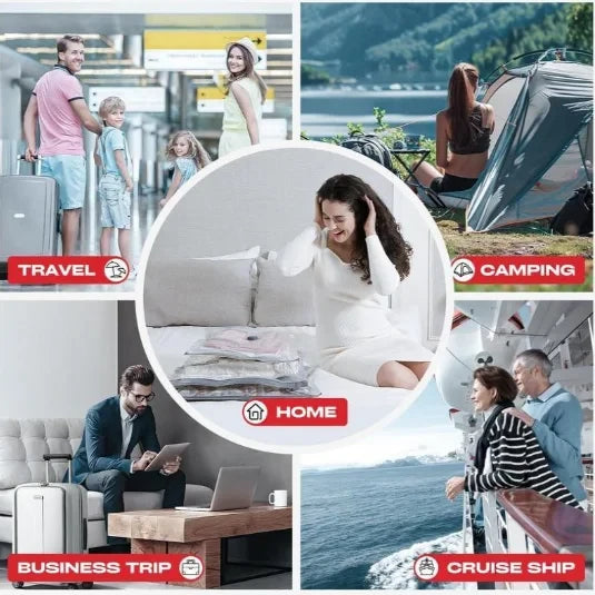 Travel Vacuum Compression Bags