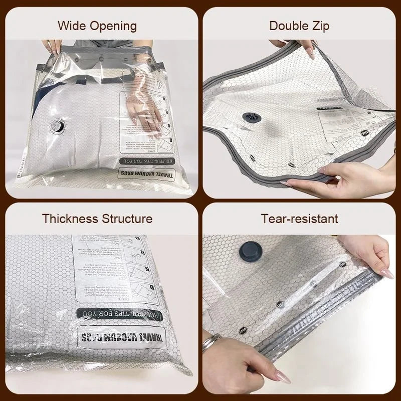 Travel Vacuum Compression Bags