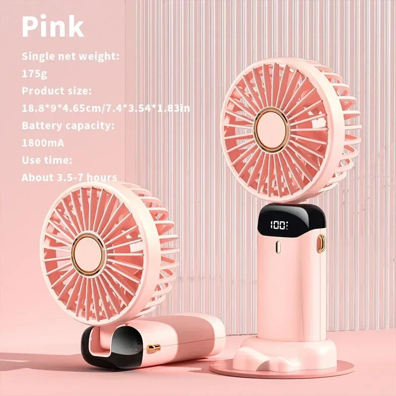 Foldable Portable Handheld Fan