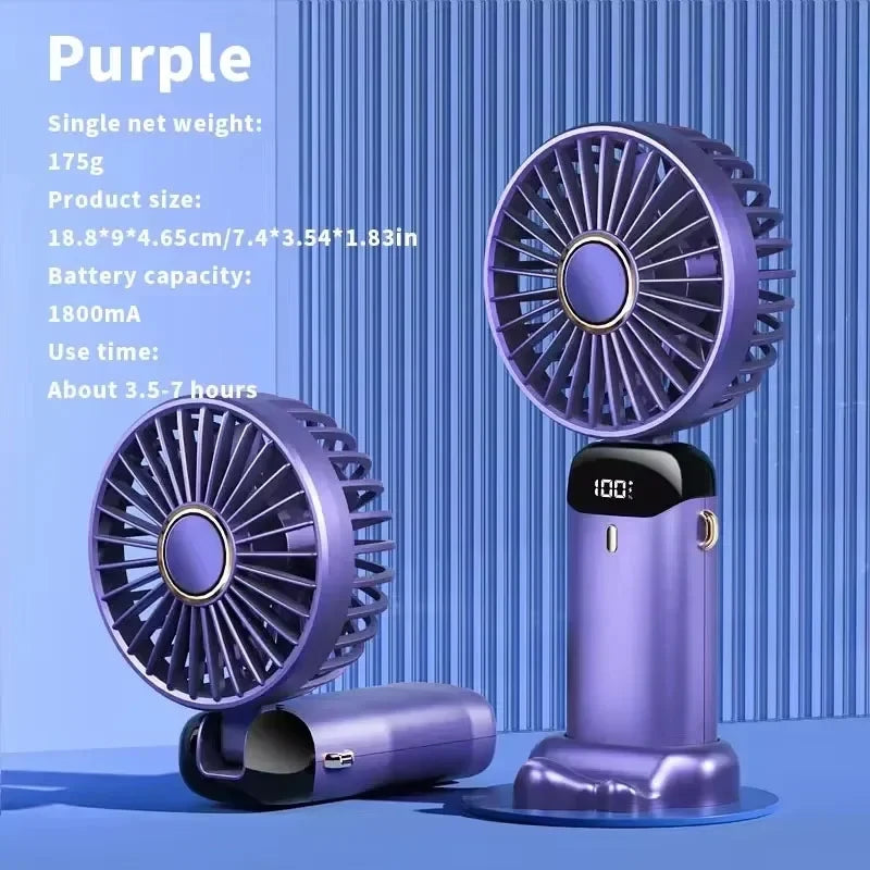 Foldable Portable Handheld Fan