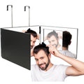 Adjustable Three-Way Haircut Mirror